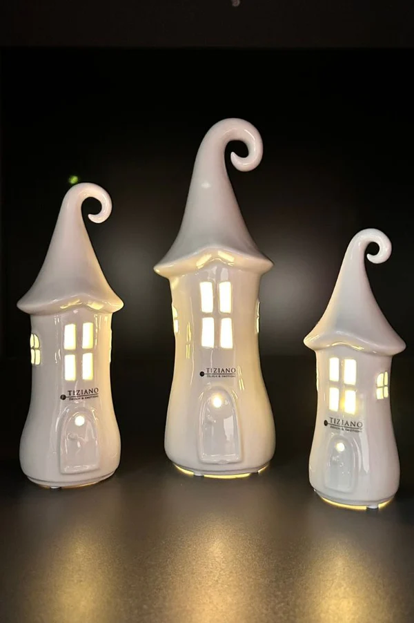 Lichthaus Malva 22cm LED cremeweiß