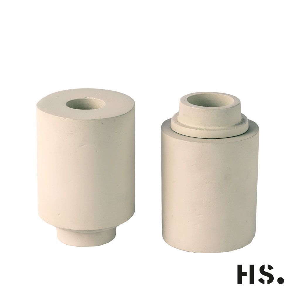 lA-F59lc Candle Holder Julia beige L