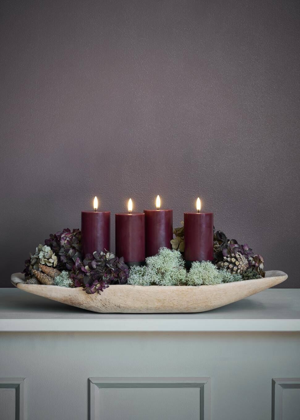 Uyuni Giftbox Pillar Wine Red Uyuni Giftbox Pillar Wine Red