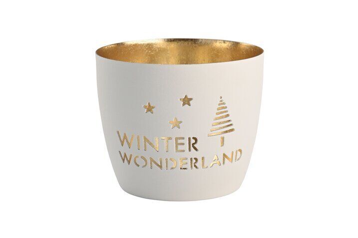 1145404001_1920x1920 Madras Windlicht M Winter Wonderland weiß/gold