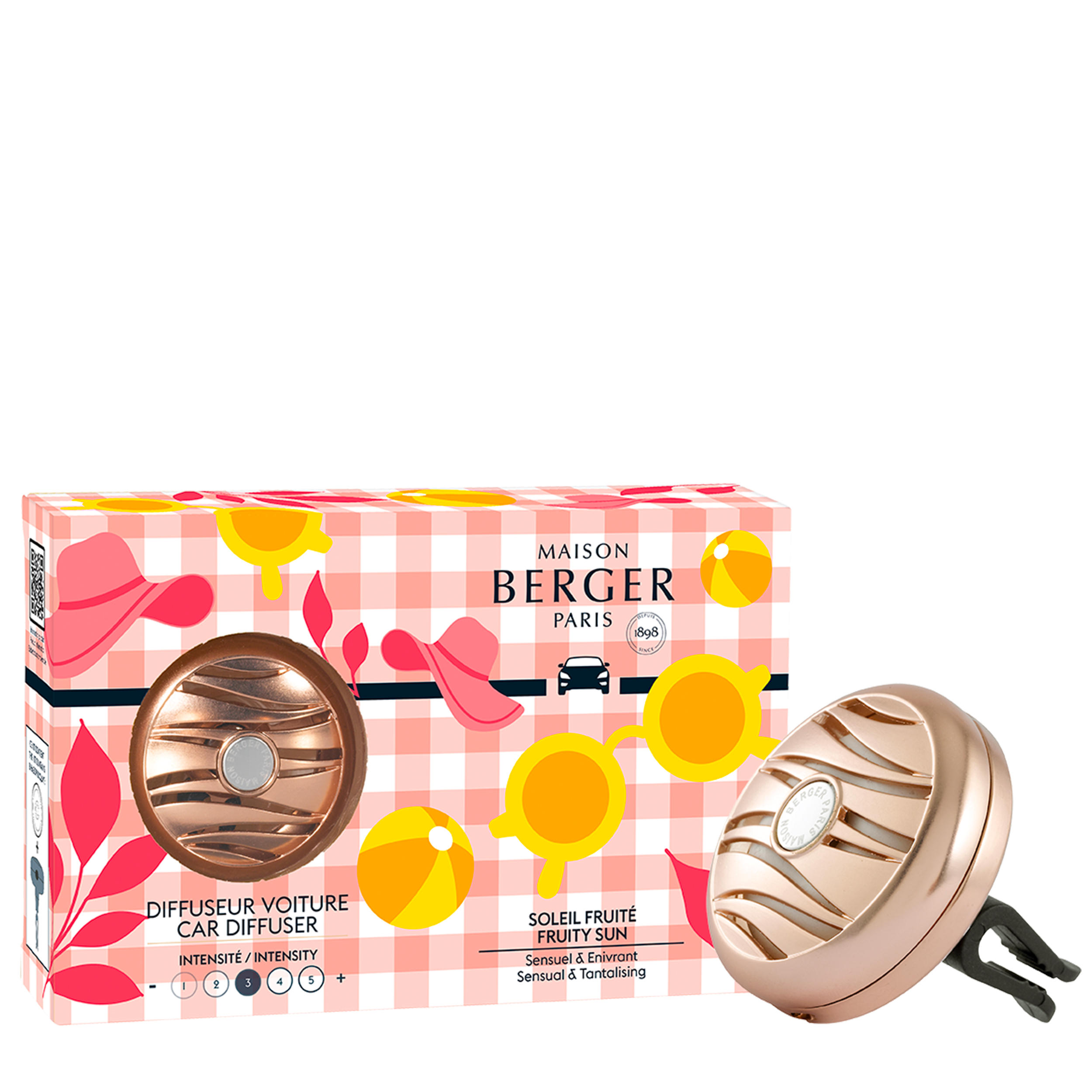 Blissful cuivre rosé - Fruity Sun Autoduft Set