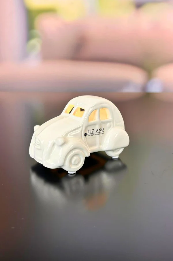 Deko Auto Ente Milo LED 13cm