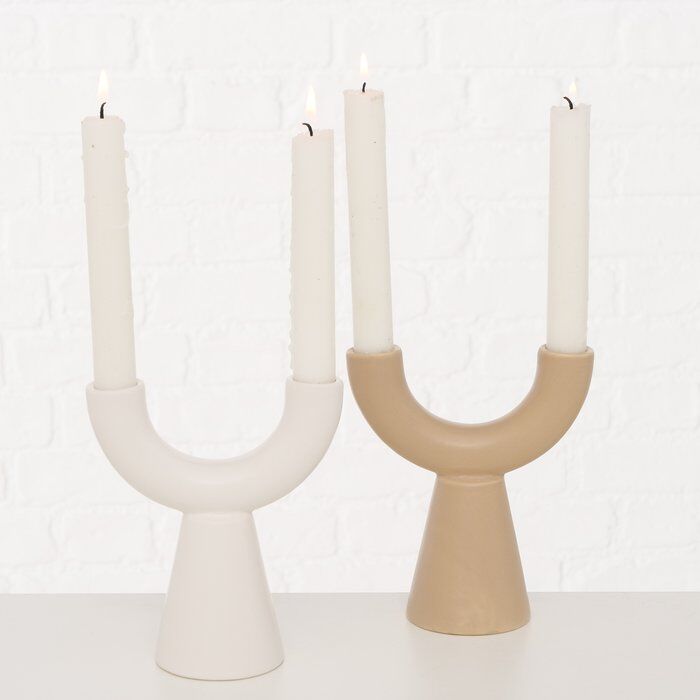 Kerzenleuchter Shalea braun