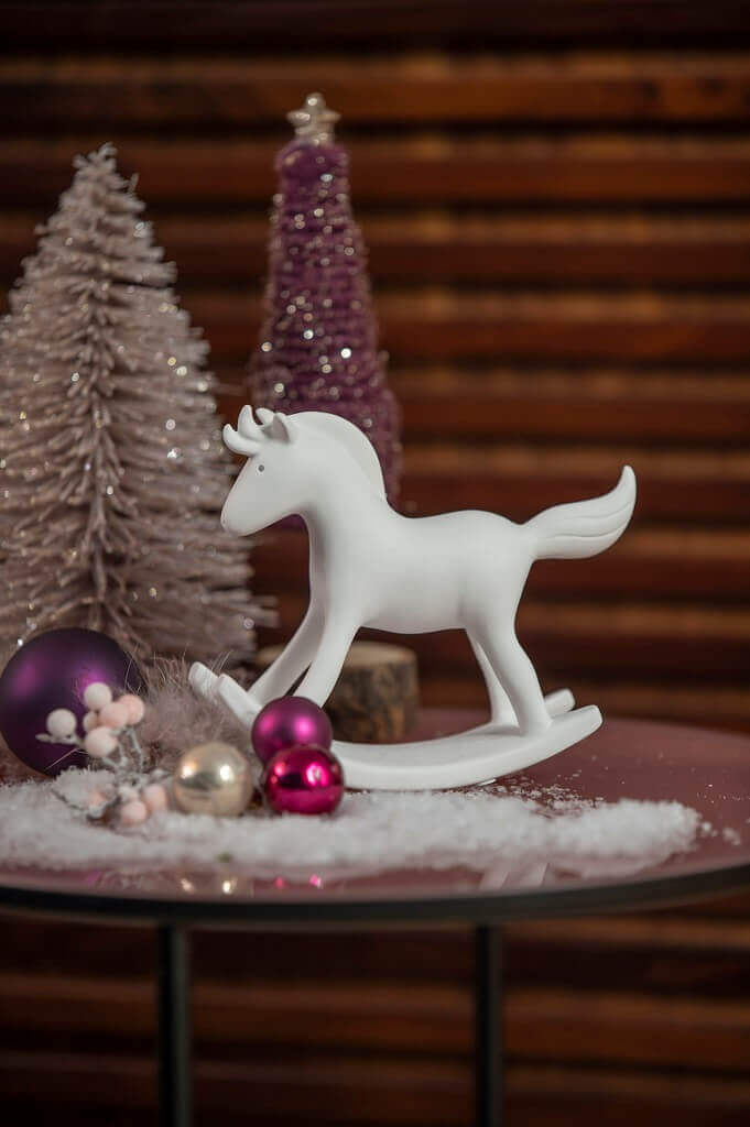 Snowflake-Neu Schaukelpferd Snowflake 18cm