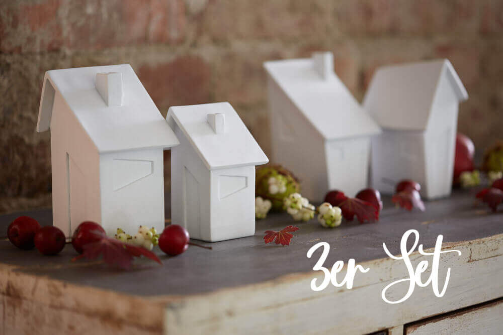 House-of-Wishes_3er-set Houses of Wishes 3er Set 11,5cm