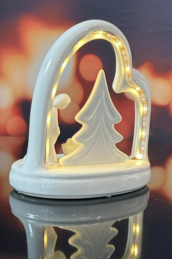 licht, pyg ceramic, weihnachtsdekoration, kerzenhalter, tannenbaum