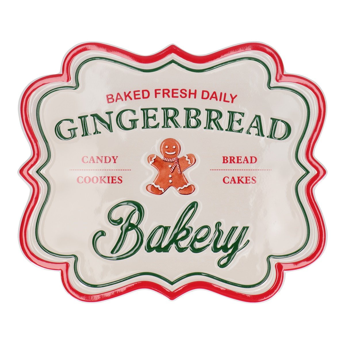 Weihnachts Wandschmuck Gingerbread Bakery Weihnachts Wandschmuck Gingerbread Bakery