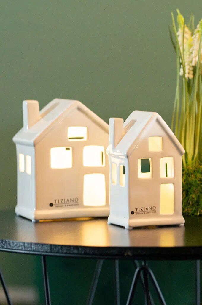 Haus Portofino 10cm schmal LED cremeweiß