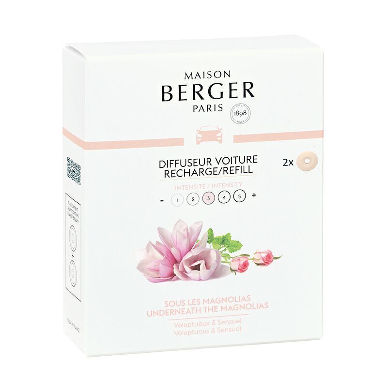6989_RV-SOUS-LES-MAGNOLIAS-det Unter den Magnolien Set 2 Stück Nachfüller Autoduft