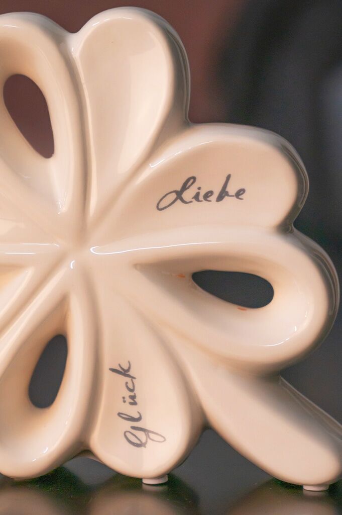 Deko Glücksblatt Alegra 17cm