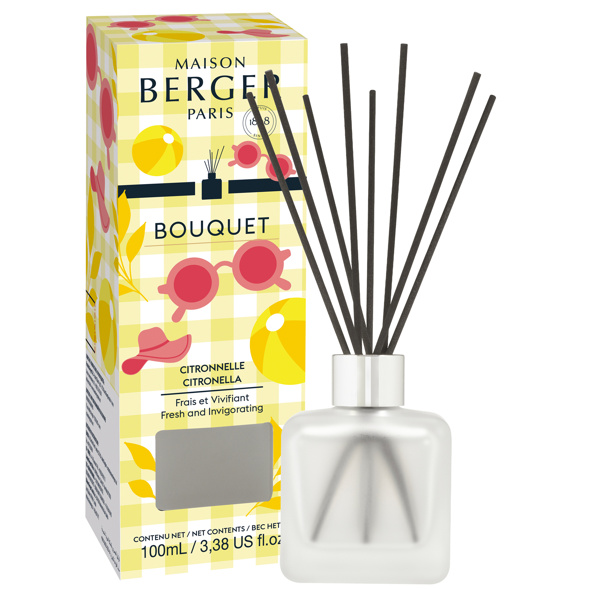 Citronella / Prickelndes Zitronengras Frosted Raumduft Diffuser Citronella / Prickelndes Zitronengras Frosted Raumduft Diffuser