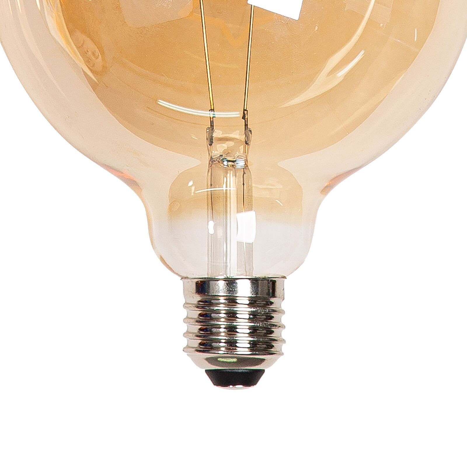 Leuchtmittel Herz mit Sternmotiv Licht, Glühbirne