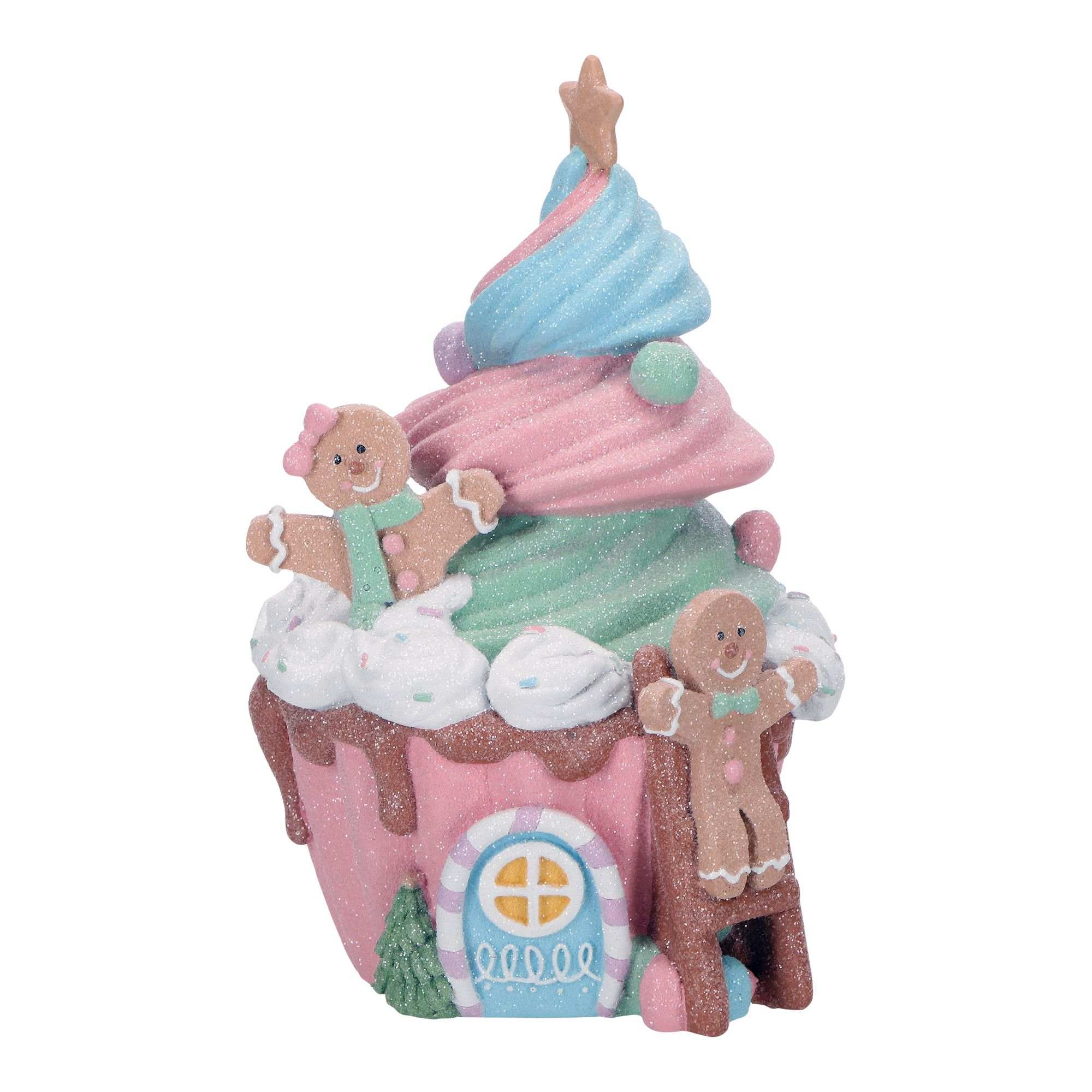 Gingerbread Ice Cream House 21cm Sahne, Nachtisch, Eiscreme, Cupcake, Geburtstagstorte