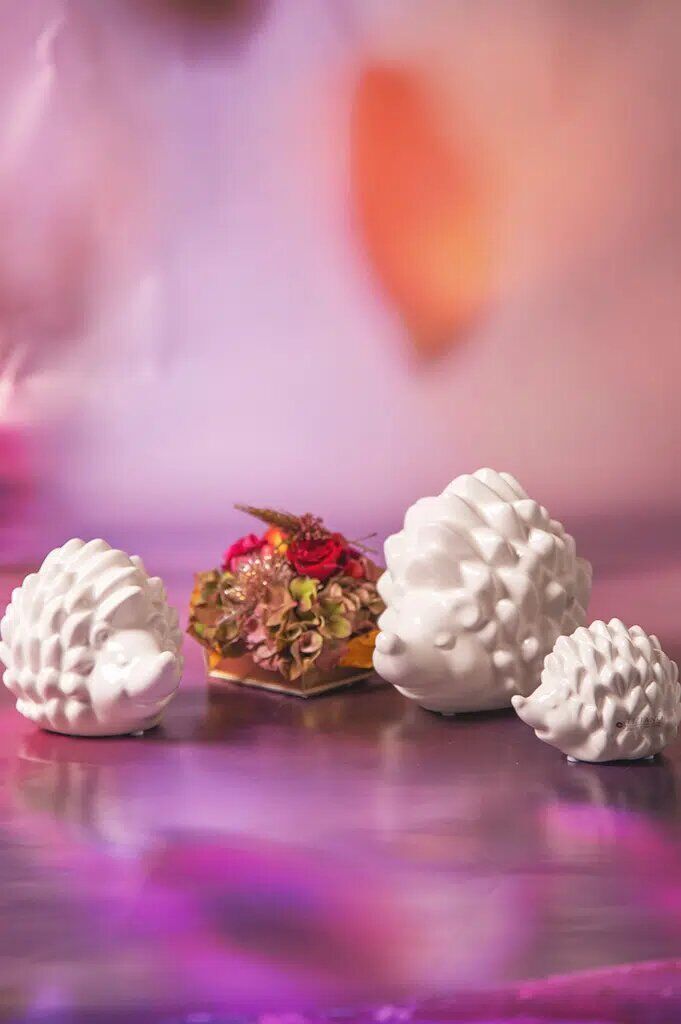 Igel Max 10cm cremeweiß