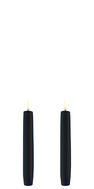 UL-TA-PB02315-2_r1__no_glow Uyuni LED Tafelkerze 15cm Plain Black 2 Stück