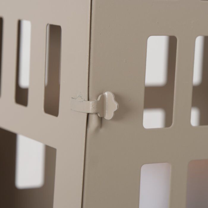 Detailbild-frpUAekz-large Kerzenlaterne Alamo beige 13cm