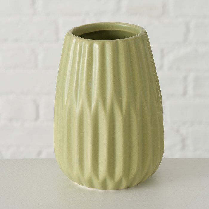 Einzelbild-nkmm0RbH-large Vase Wilma 14cm hellgrün Keramik