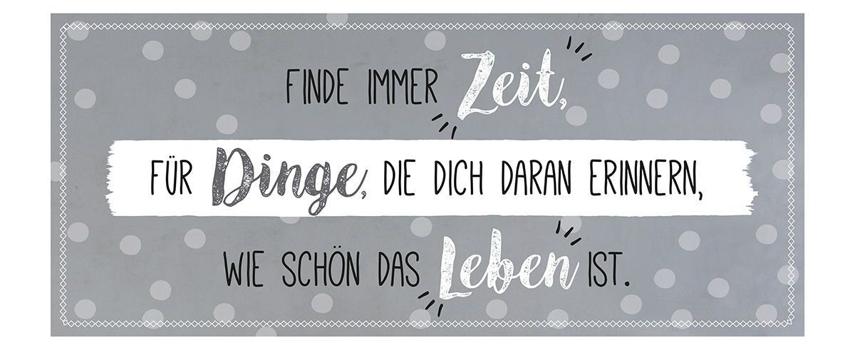 69145_1_2zeit Deko Schild Weisheit Variante 1