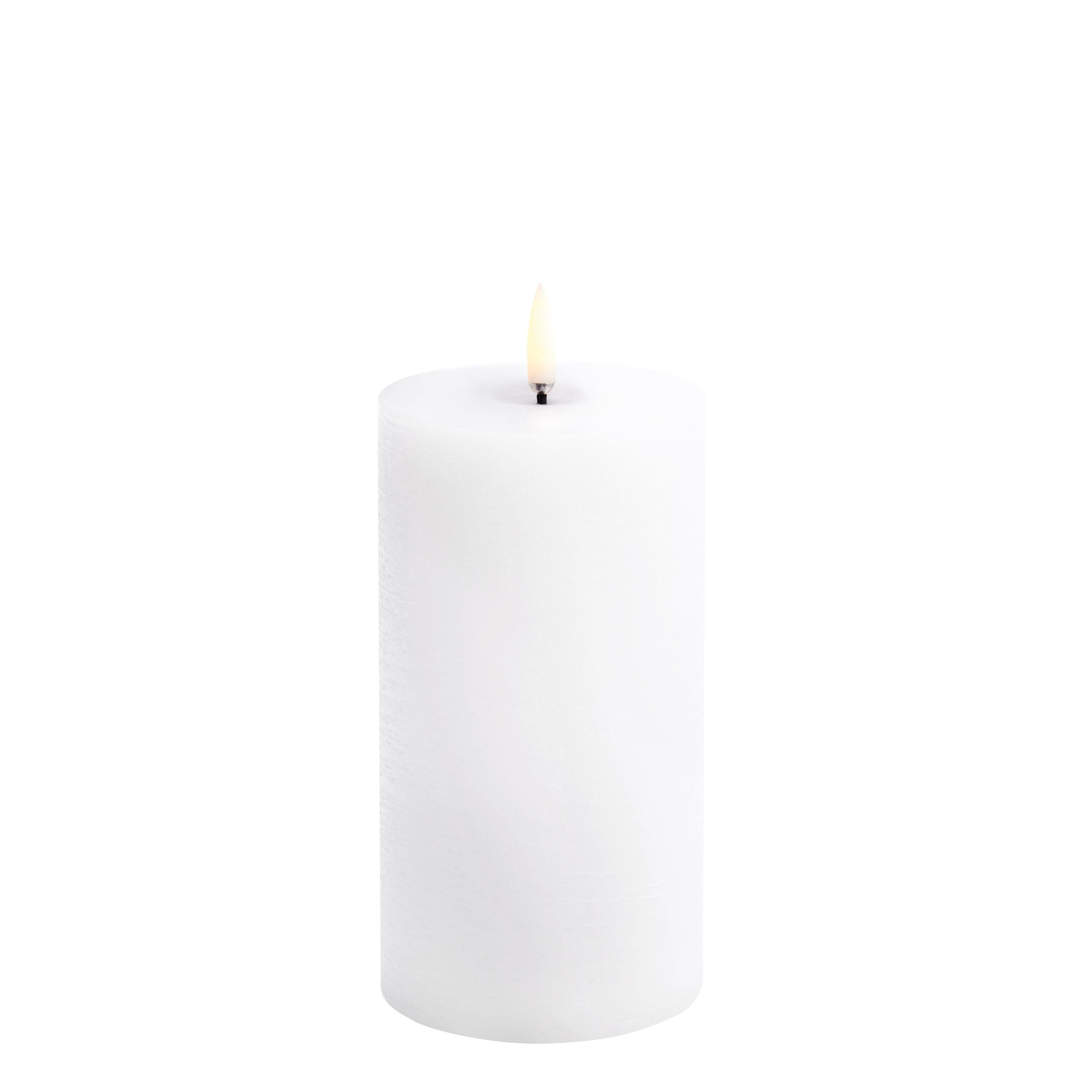 Uyuni-UL-PI-NWM78015-Melted-Pillar-Candles-large Uyuni LED Stumpenkerze 7,8x15cm melted rustic nordic white
