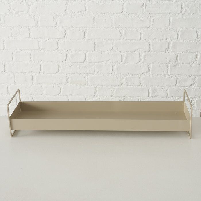 Deko Tablett Wolga 2 Stück beige