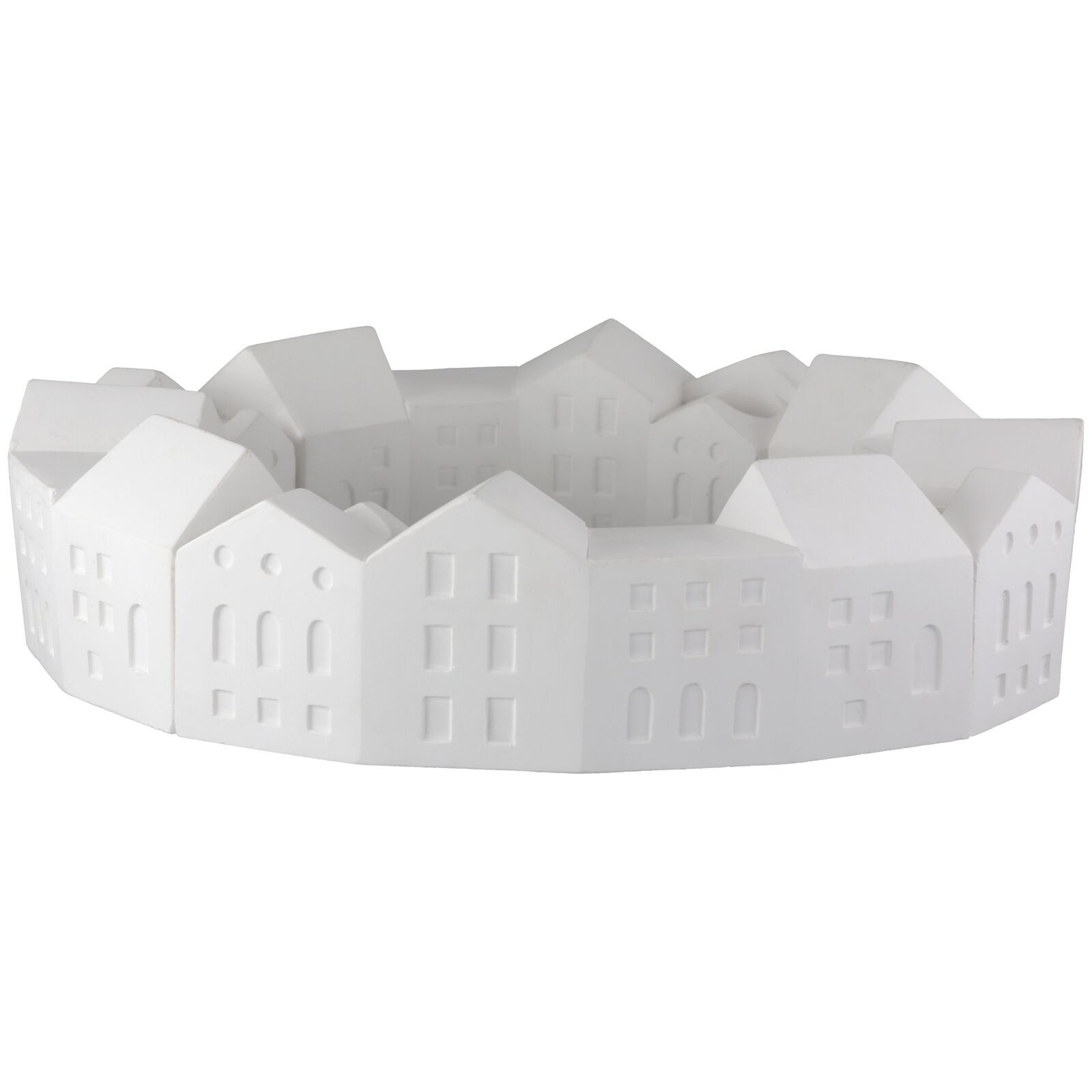 Adventsleuchter Rivitalo Gips weiß Adventsleuchter Rivitalo Gips weiß