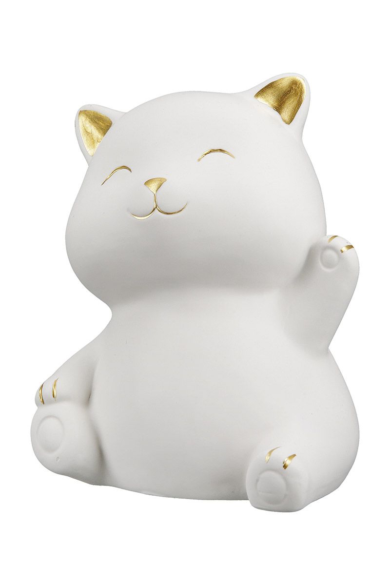 Deko Katze Kitty weiß 12cm Figur