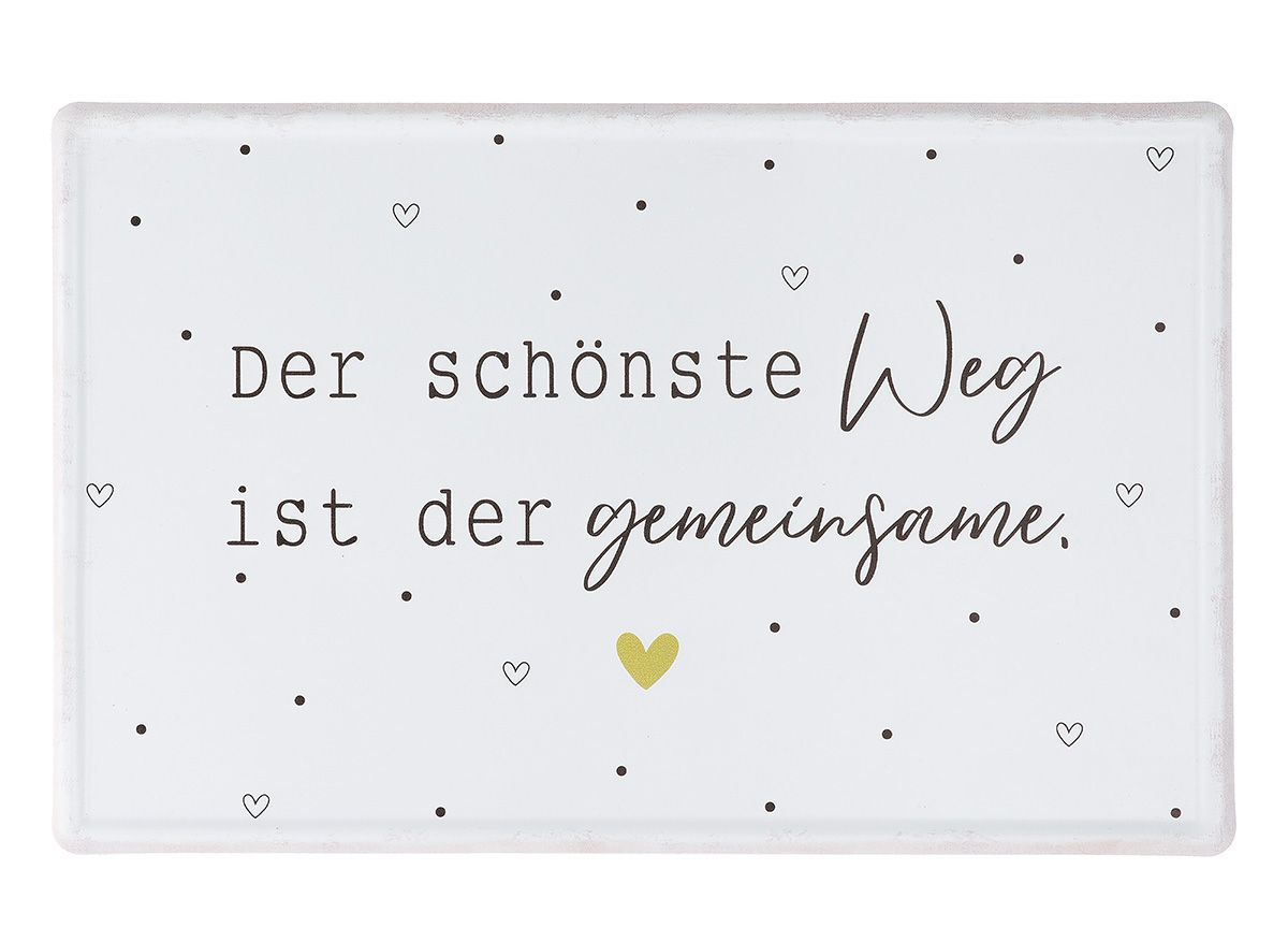 69198_2_1 Deko Schild Gemeinsamer Weg Variante 1