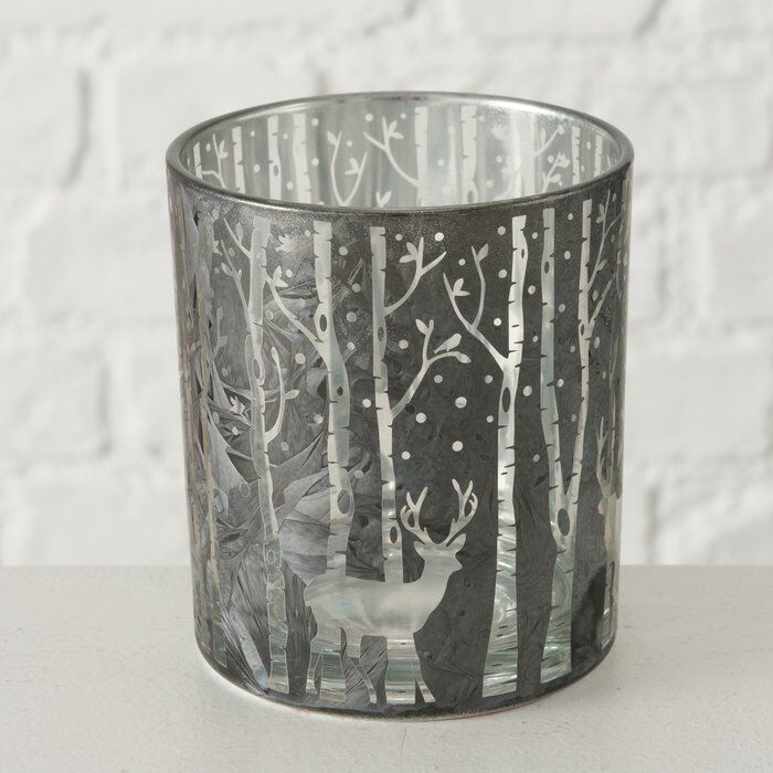 Windlicht Lubita 10cm schwarz