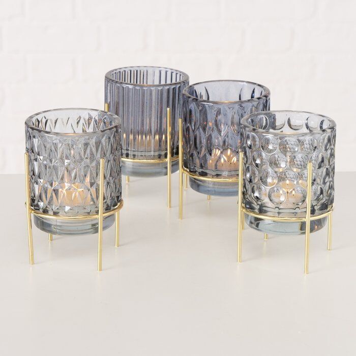 Windlicht Noria blau Variante 3