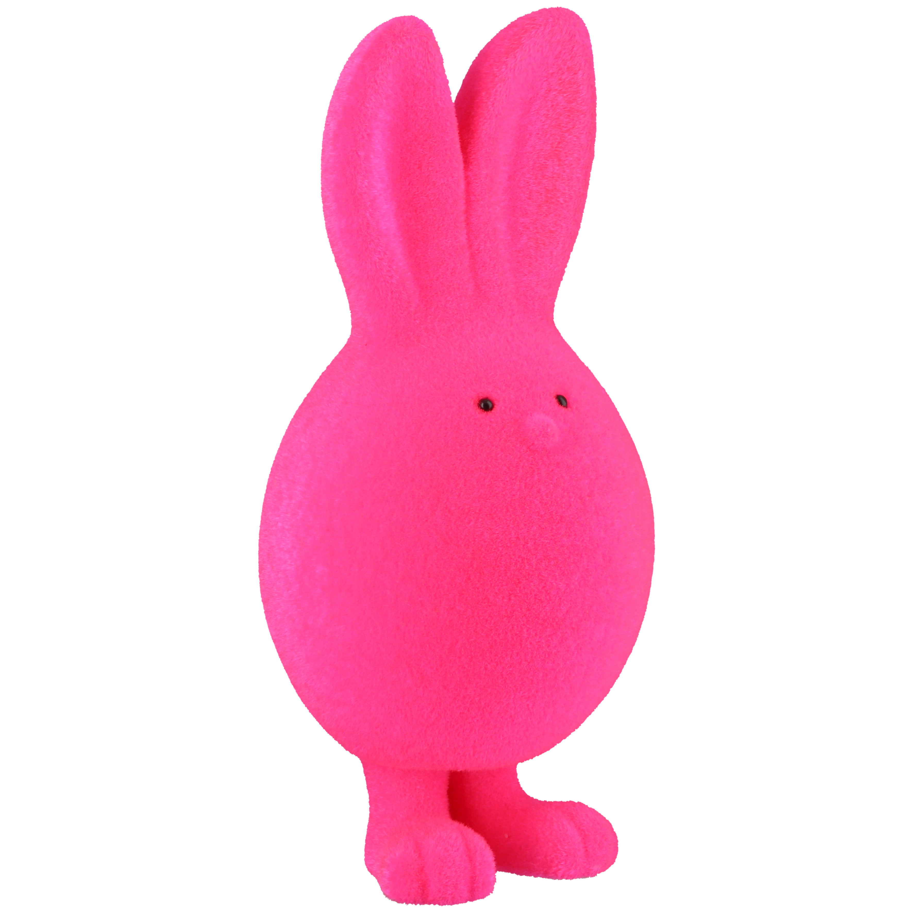 Dekofigur Hase Egbert pink 23cm