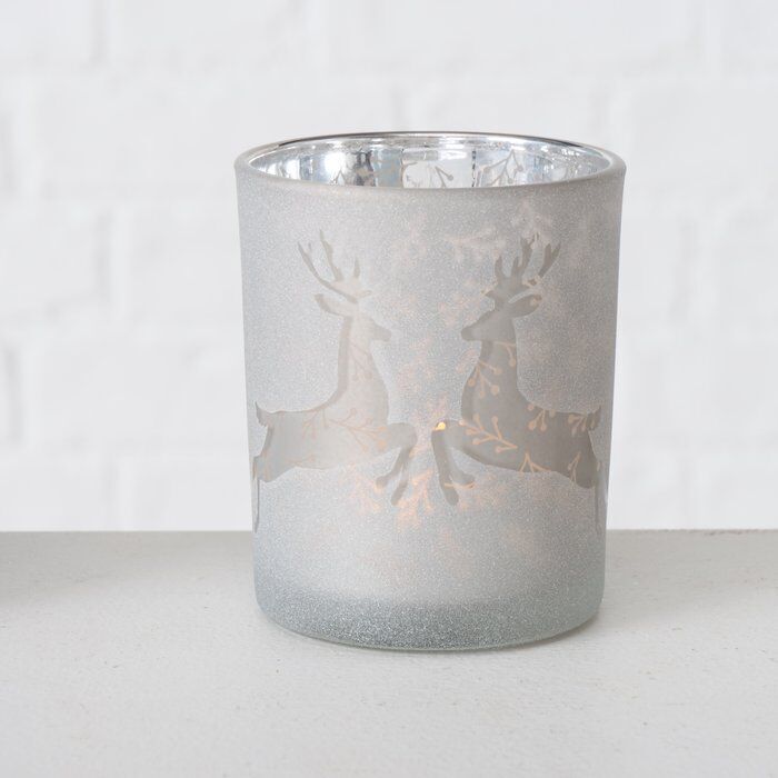 Windlicht Alpia beige klein