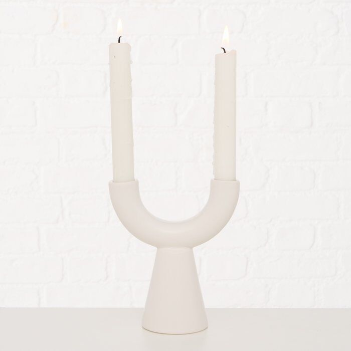 Kerzenleuchter Shalea weiß