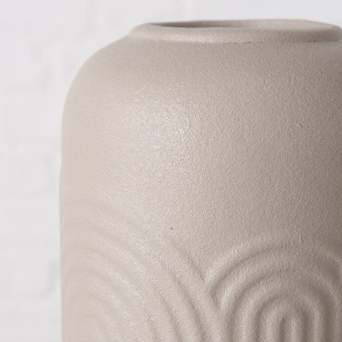 Detailbild-CtMv00v8-large Vase Aliette Keramik creme 25cm