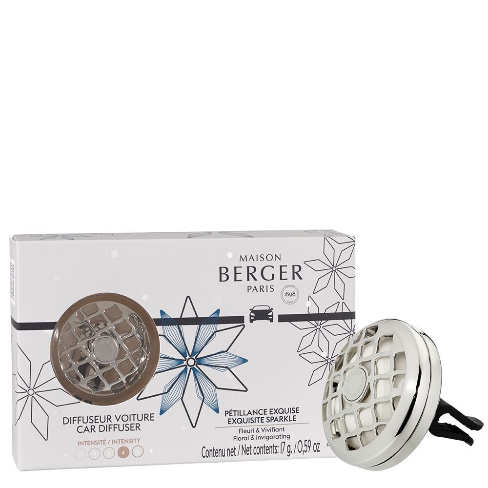 Rosalie - Sprudelnde Lebensfreude Autoduft Set Beleuchtung