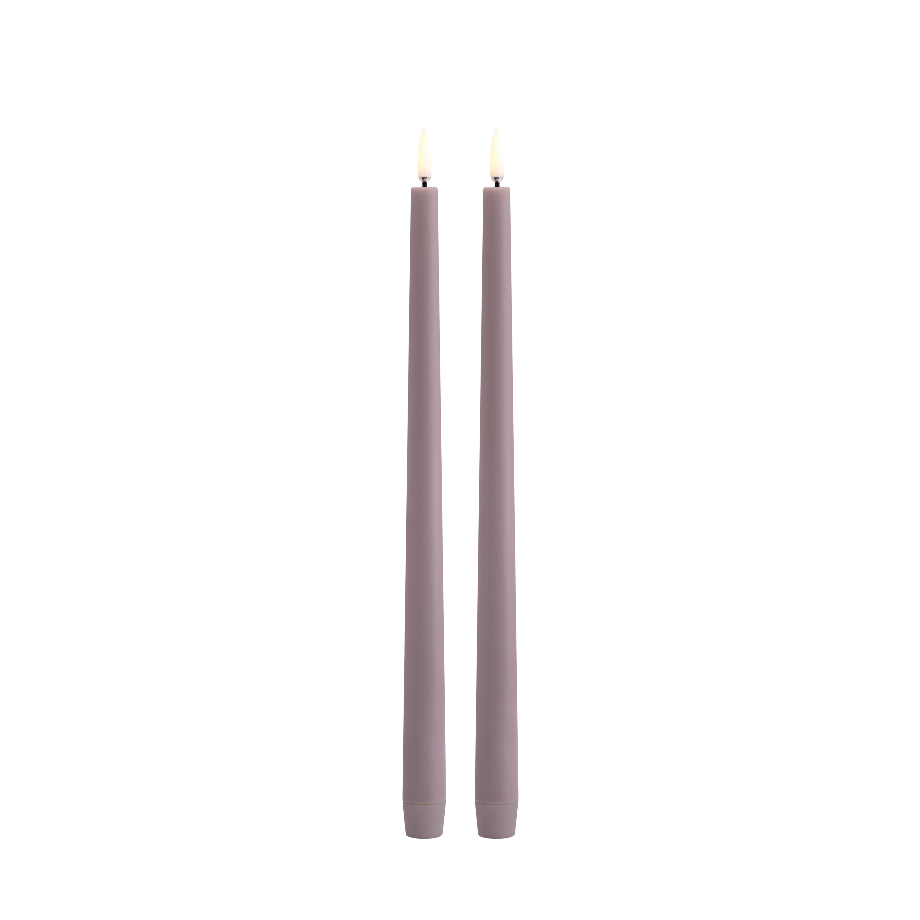 Uyuni-UL-TA-LL02332-2-Slim-Taper-Candles-large Uyuni LED Tafelkerze 32cm slim light lavender 2 Stück