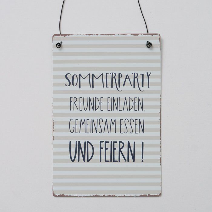 Einzelbild-qg84i2qv-large Schild Sommerparty