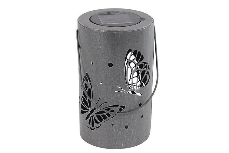 Solar Laterne Alayne LED grau