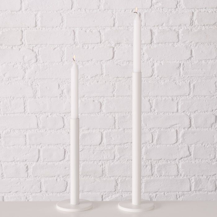 Detailbild-UXJJR6YM-large Kerzenleuchter Malko 2 tlg. weiß