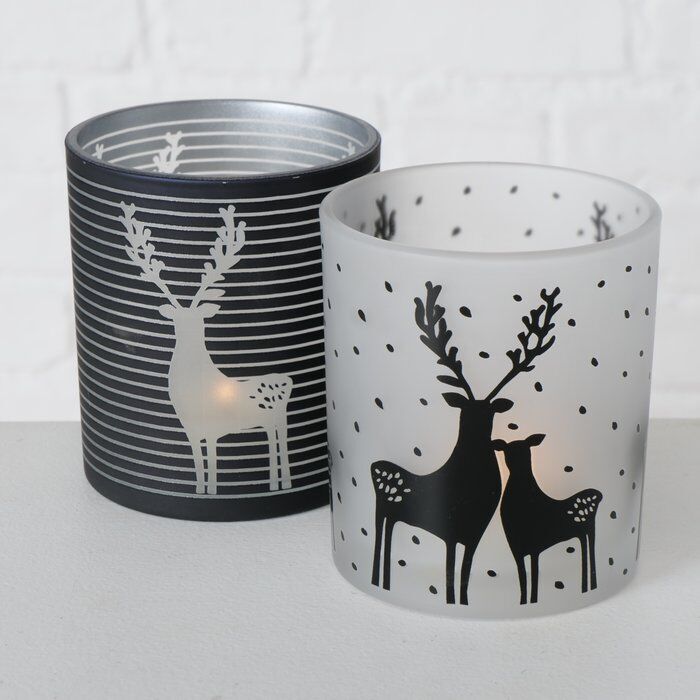 Windlicht Blacky 10cm Variante 2