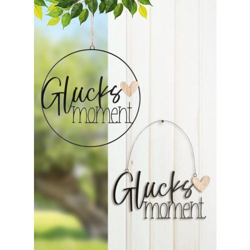 Deko Hänger Glücksmoment Kreis