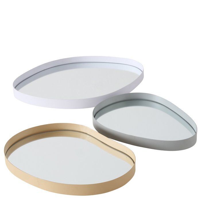 Deko Tablett-Set Wolka 3 Stück