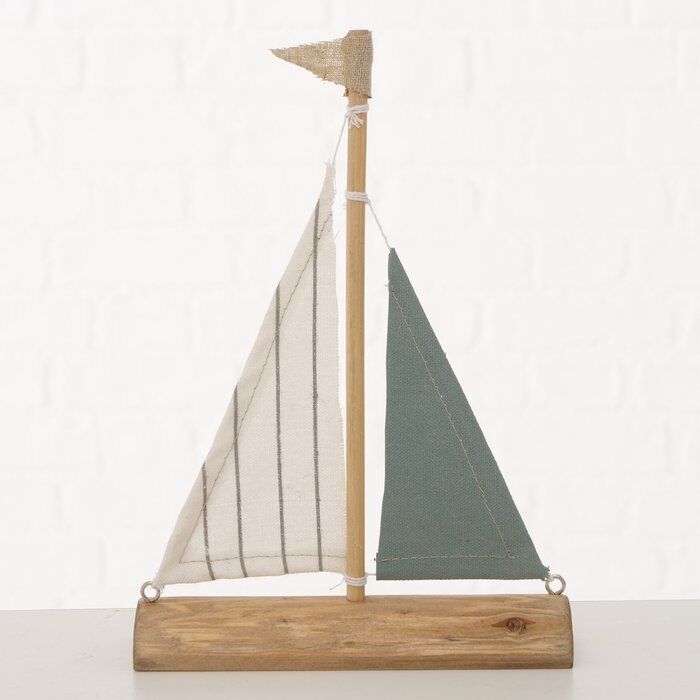 Dekoaufsteller Robinson grün 20cm