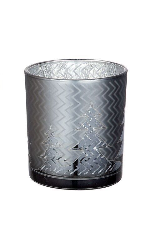 24990_12 Windlicht Sternstunden grau 8cm