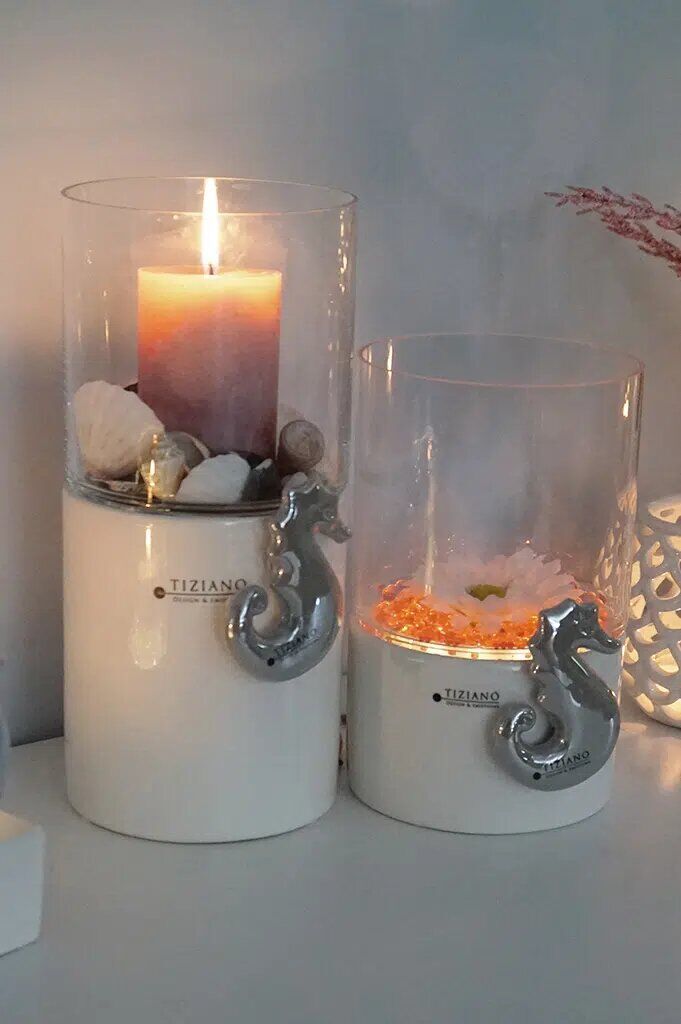 laterna-m-seepferd-u-kerze-varianten Laterna Basis mit Glas 26cm LED