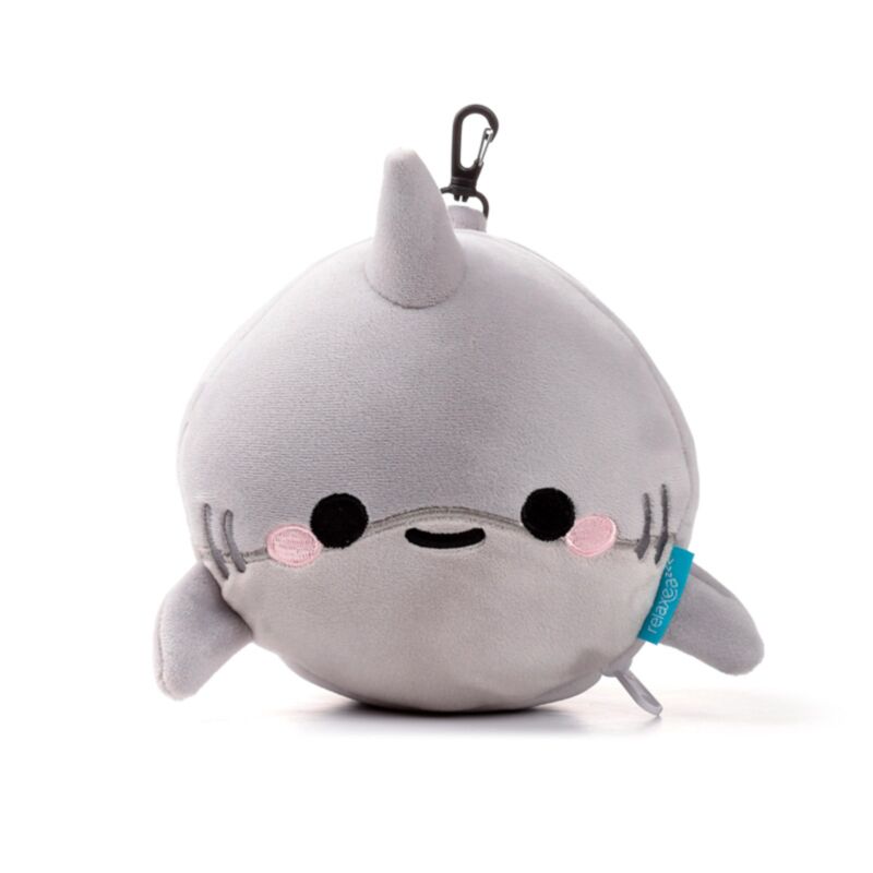 Relaxeazzz Adoramals Archie the Shark Hai Plüsch Reisekissen & Schlafmaske Relaxeazzz Adoramals Archie the Shark Hai Plüsch Reisekissen & Schlafmaske