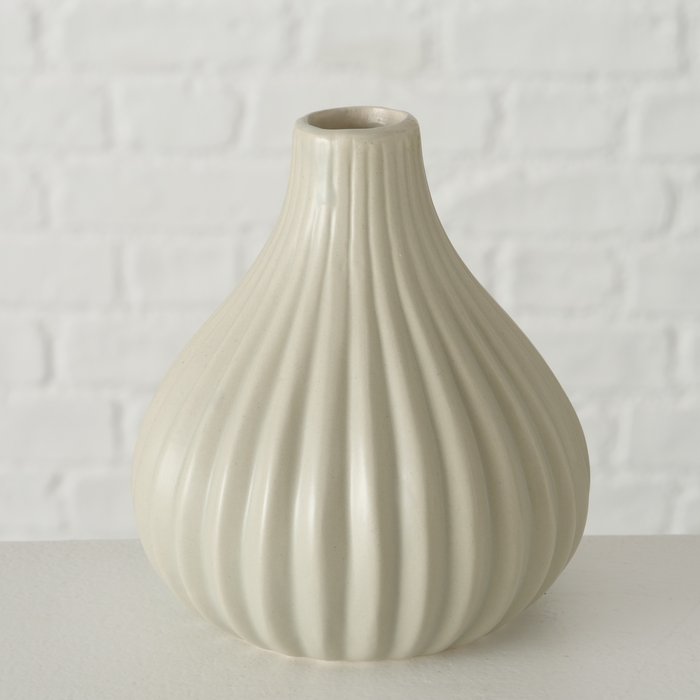 Vase Wilma 14cm beige Keramik