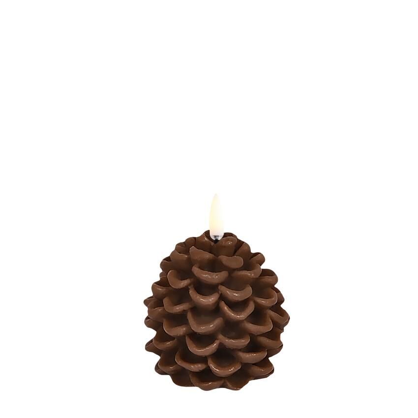 Uyuni LED Kerze Pine Cone 7cm brown Uyuni LED Kerze Pine Cone 7cm brown