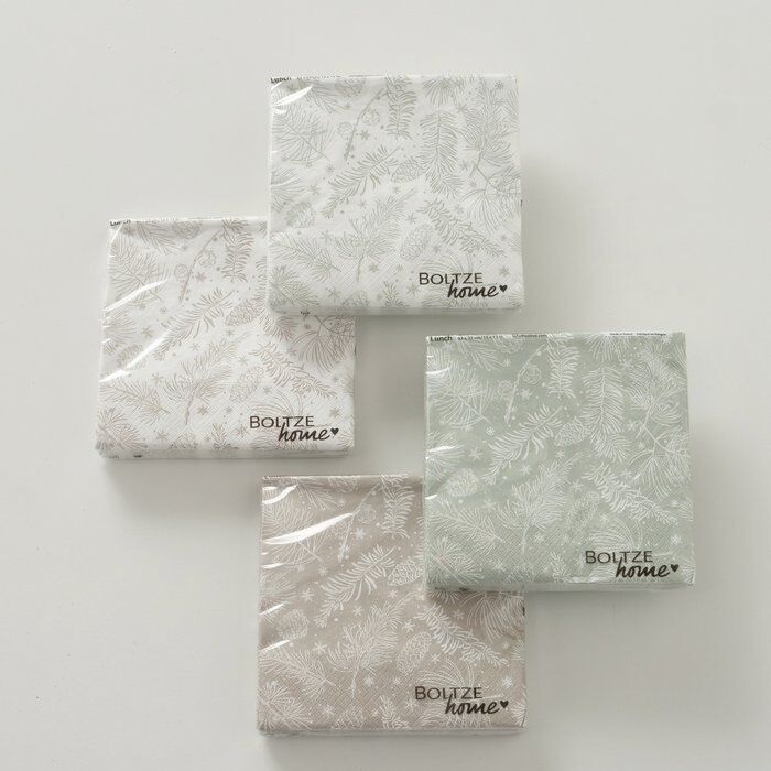 Serviette Naturali grün 20 Stück