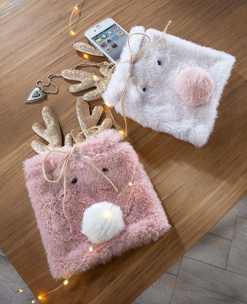 25931_2_6_1 Geschenksäckchen Rentier weiß