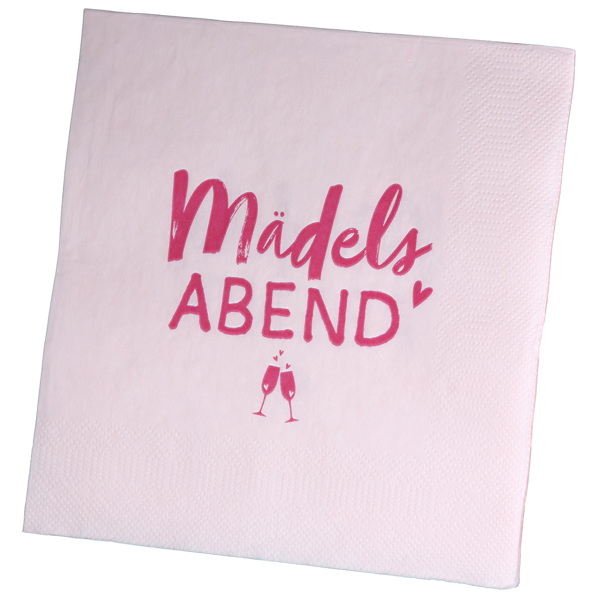 Serviette Mädelsabend pink Serviette Mädelsabend pink